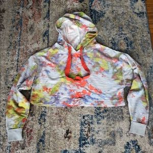 Free People Thinkin About You Tie Dye Hoodie XS